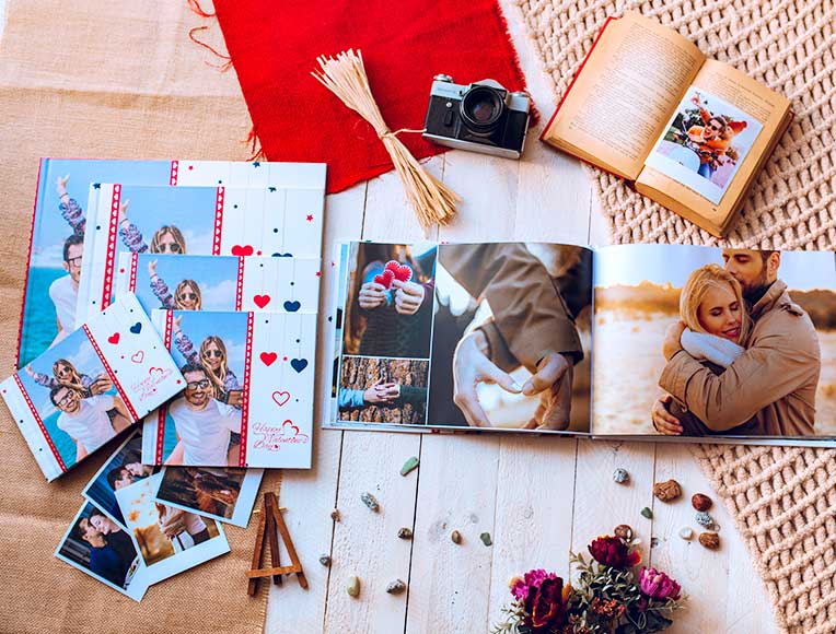 Personalised Photo Books With Text - Unique Valentines Day Gifts