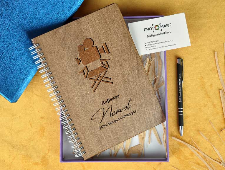 Wooden Notebook | Producer | Photomart.az