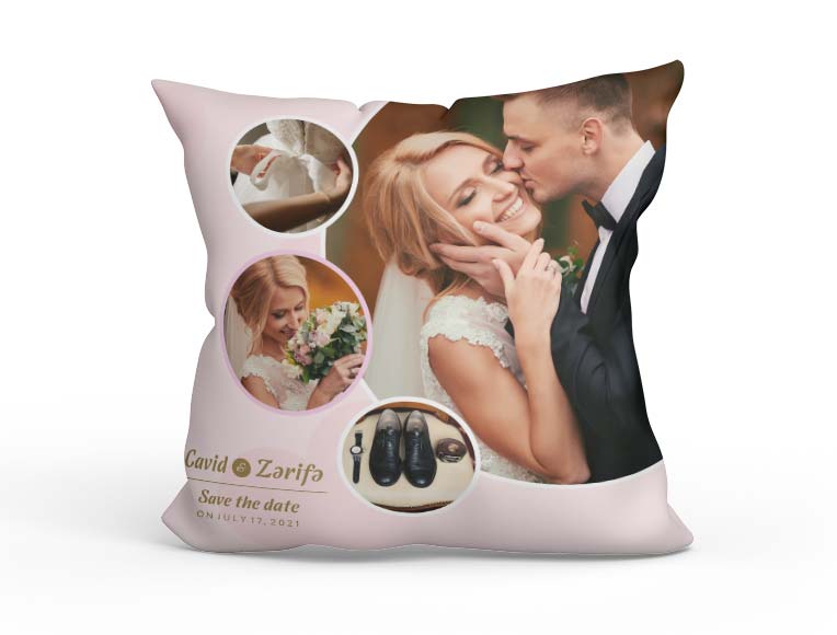 Custom Pillows, Personalized Photo Pillows - Wedding Pillow | Photomart.az