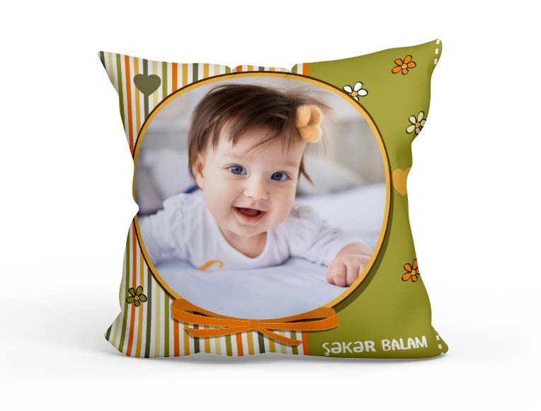 Custom Pillows, Personalized Photo Pillows - Pinky | Photomart.az