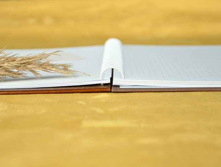 Wooden Notebook | Lovely Bird | Photomart.az
