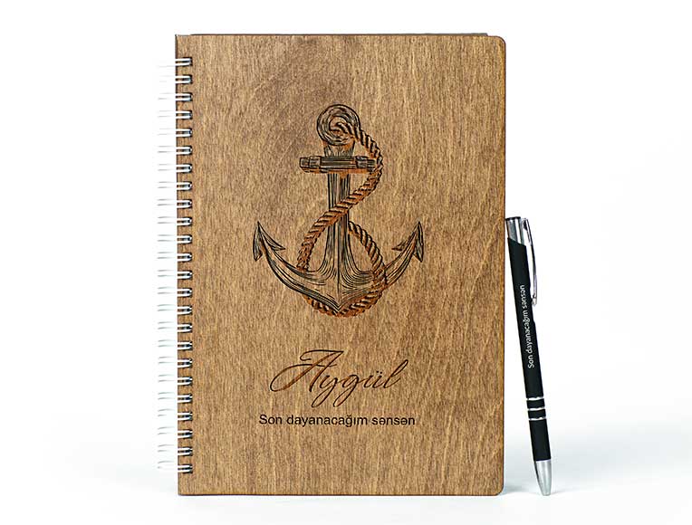 Wooden Notebook | Sea | Photomart.az