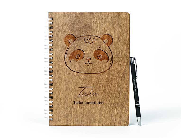 Wooden Notebook Price | Panda | Photomart.az