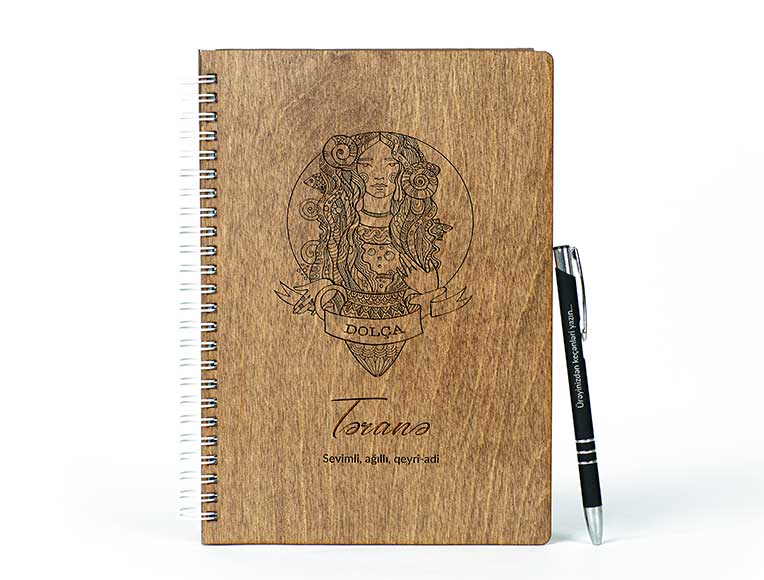 Assortments of Wooden Notebooks | Aquarius | Photomart.az
