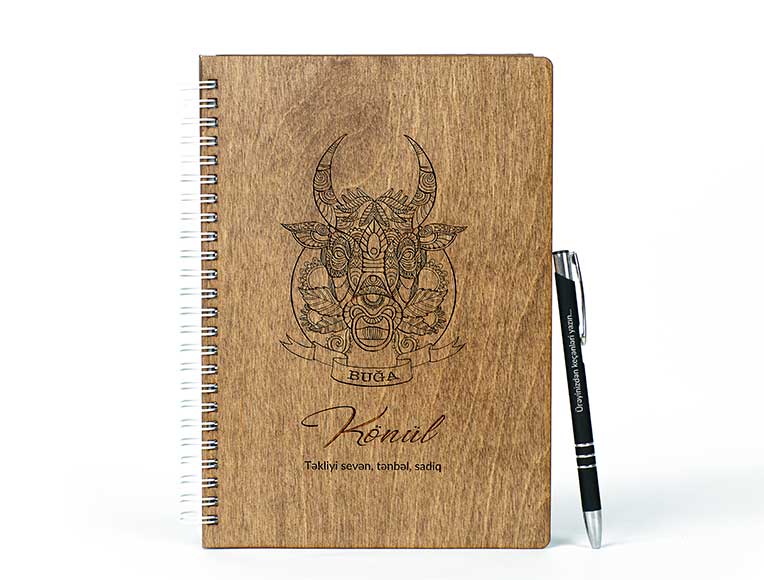 Wooden Notebook Prices | Taurus | Photomart.az