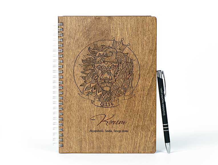 Wooden Notebook | Libra | Photomart.az