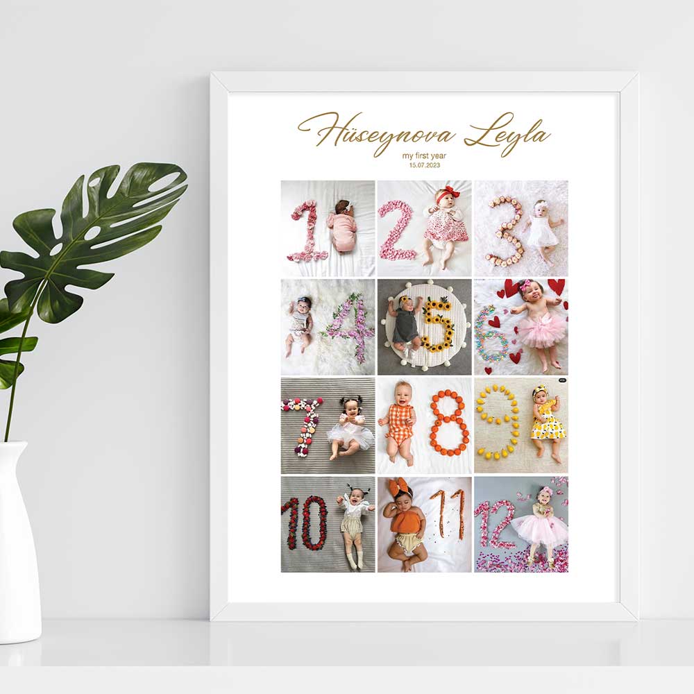 Photo Framed Prints: Birthday Gifts for Baby | Photomart.az